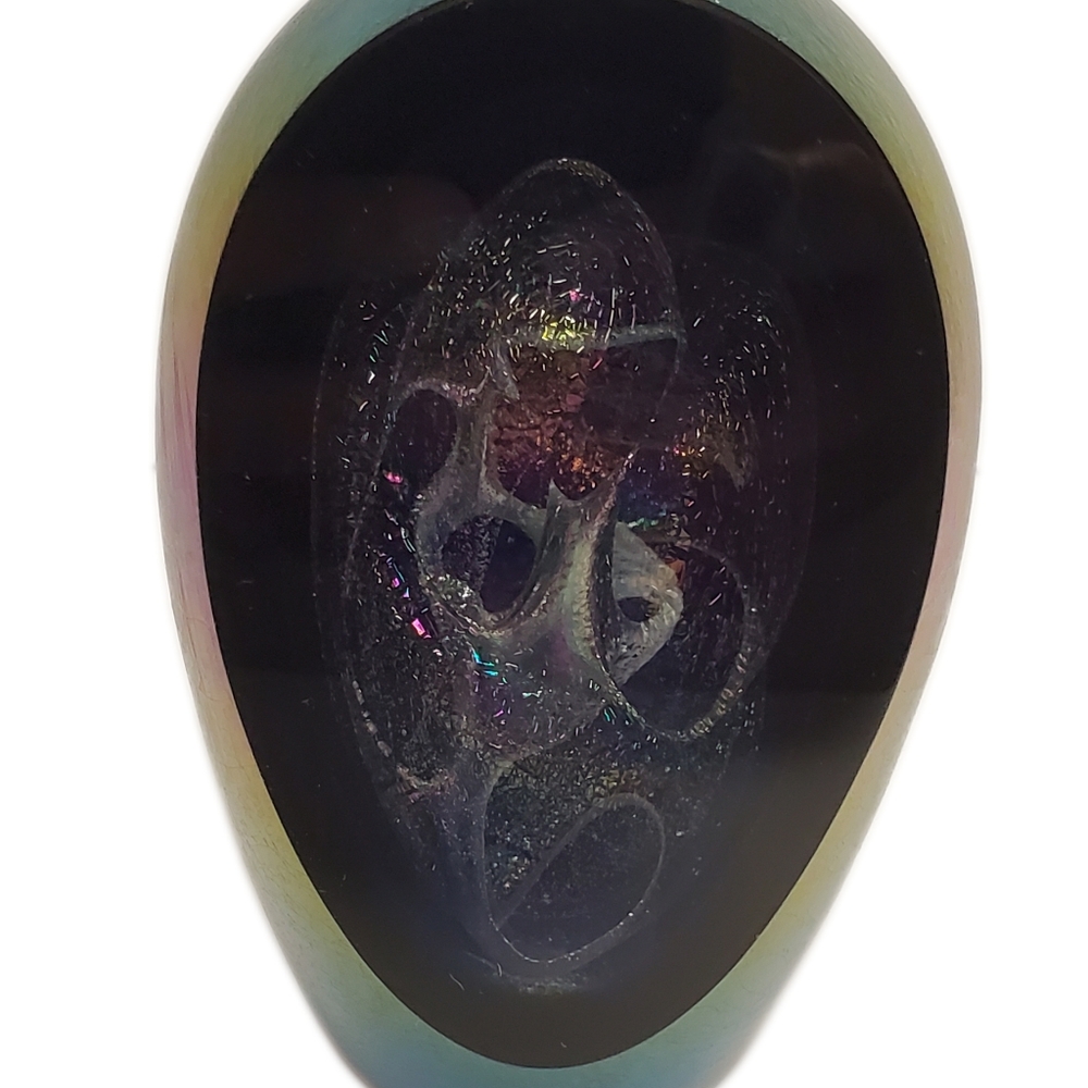 Robert Stephan Iridescent Paperweight